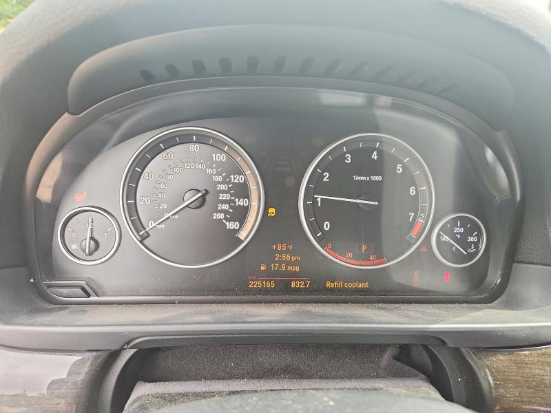 2011 BMW 5 series VIN WBAFR7C50BC603156 COPART salvage auction — FRONT END, AL - CERT OF TITLE-SALVAGE TITLE, sold $250 on 2026-07-13 (photo 9)