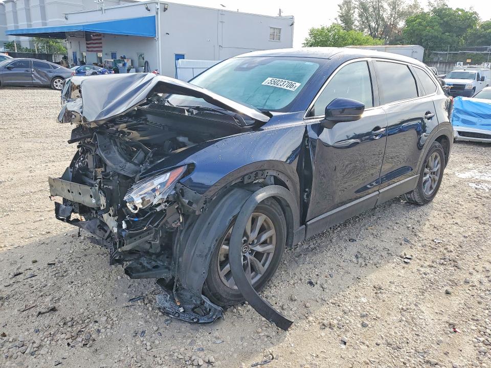 2021 Mazda Cx-9 VIN JM3TCACY3M0508889 COPART salvage auction — FRONT END, Fl - Certificate Of Destruction, sold $275 on 2026-07-21 (photo 1)