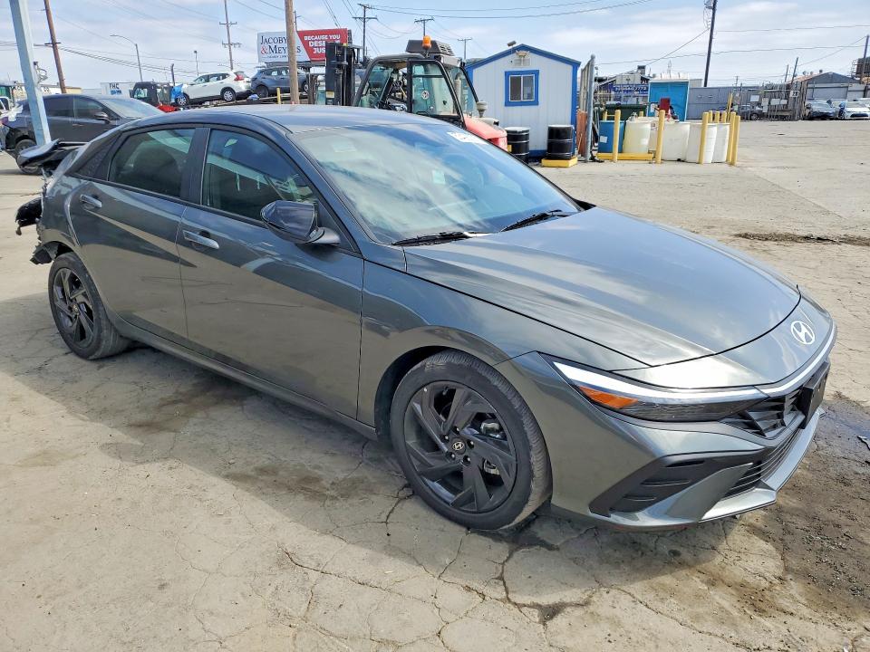 2026 Hyundai Elantra VIN KMHLM4DG7TU144220 COPART salvage auction — REAR END, Ca - Salvage Certificate, sold $4,400 on 2026-07-30 (photo 4)