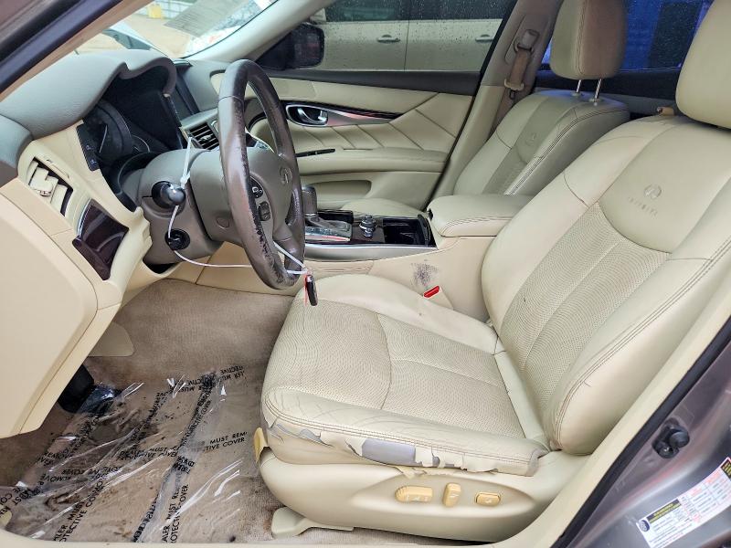 2012 Infiniti M VIN JN1BY1AP7CM331550 COPART salvage auction — NORMAL WEAR, FL - CERTIFICATE OF TITLE, sold $375 on 2026-07-31 (photo 7)