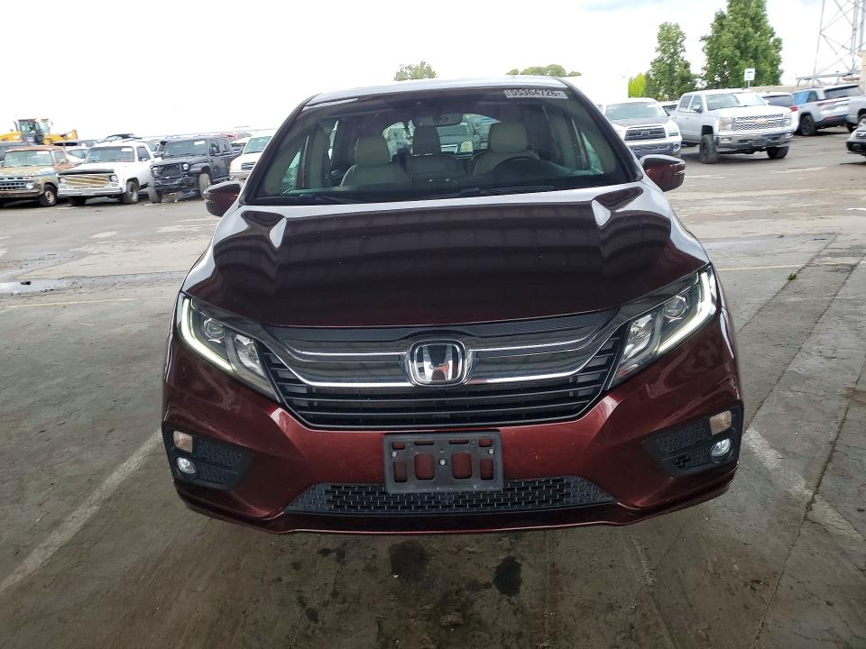 2018 Honda Odyssey VIN 5FNRL6H78JB035259 COPART salvage auction — SIDE, Ca - Salvage Certificate, sold $8,500 on 2026-07-09 (photo 5)