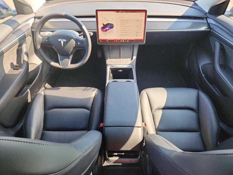 2022 Tesla Model 3 VIN 5YJ3E1EB2NF326373 COPART salvage auction — REAR END, Va - Cert Of Title - Salvage, sold $12,600 on 2026-07-08 (photo 8)