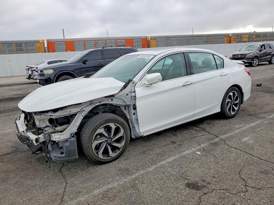 2016 Honda VIN 1HGCR3F89GA000473 COPART salvage auction — FRONT END, Ca - Salvage Certificate, sold $2,550 on 2026-07-02 (photo 1)