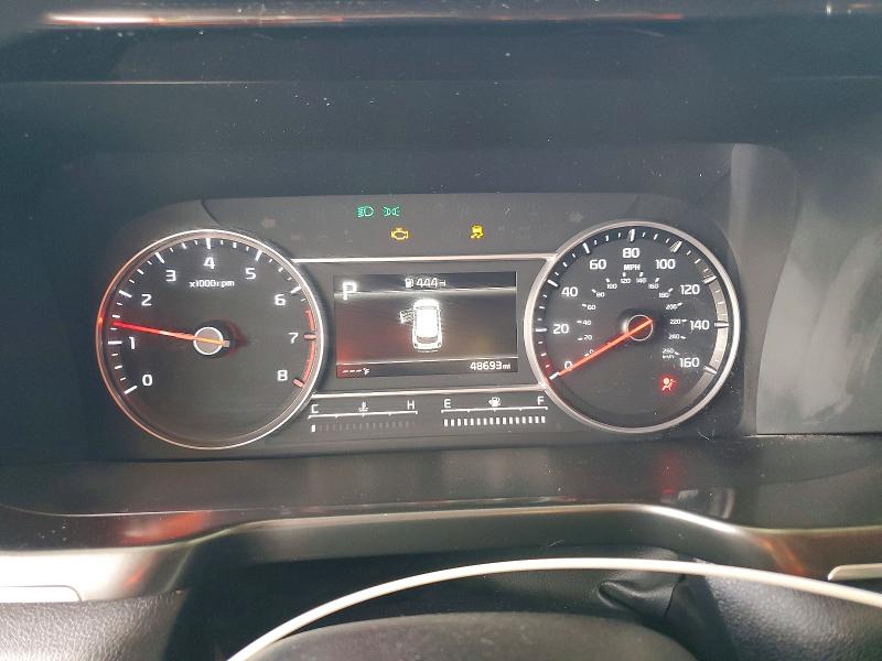 2023 Kia Sorento VIN 5XYRG4LC3PG202934 COPART salvage auction — FRONT END, Fl - Certificate Of Destruction, sold $15 on 2026-07-29 (photo 9)