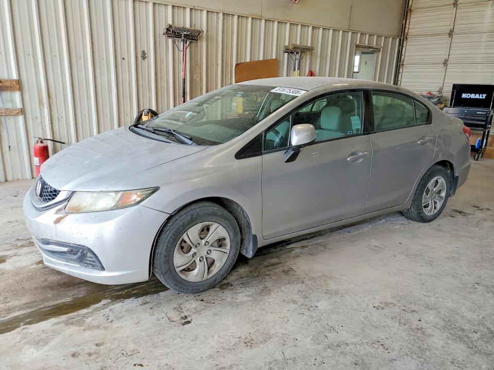 2013 Honda VIN 19XFB2F55DE292728 COPART salvage auction — FRONT END, Tx - Certificate Of Title, sold $1,750 on 2026-07-10 (photo 1)