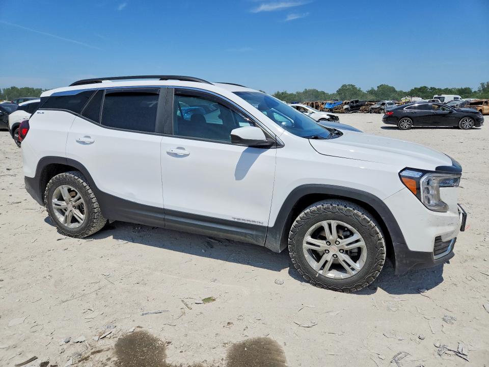 2022 Gmc Terrain VIN 3GKALTEV5NL265206 COPART salvage auction — FRONT END, Il - Salvage Certificate, sold $7,600 on 2026-07-27 (photo 4)