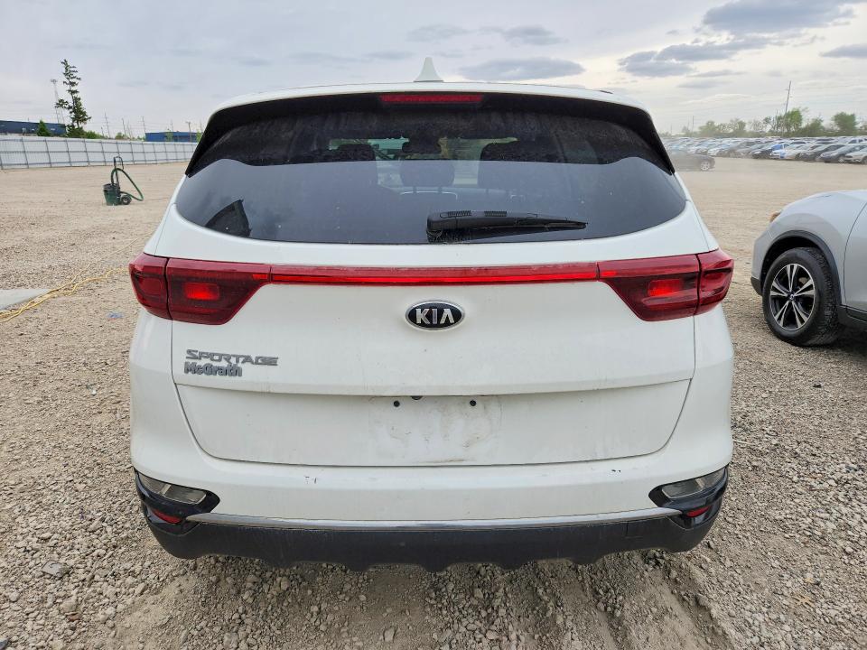 2020 Kia Sportage VIN KNDPMCAC2L7812571 COPART salvage auction — HAIL, Ia - Cert Of Title-Salvage Title, sold $250 on 2026-07-29 (photo 6)