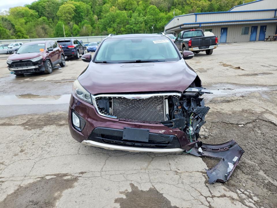 2017 Kia VIN 5XYPKDA58HG318576 COPART salvage auction — FRONT END, Pa - Certificate Of Salvage, sold $1,950 on 2026-07-16 (photo 5)