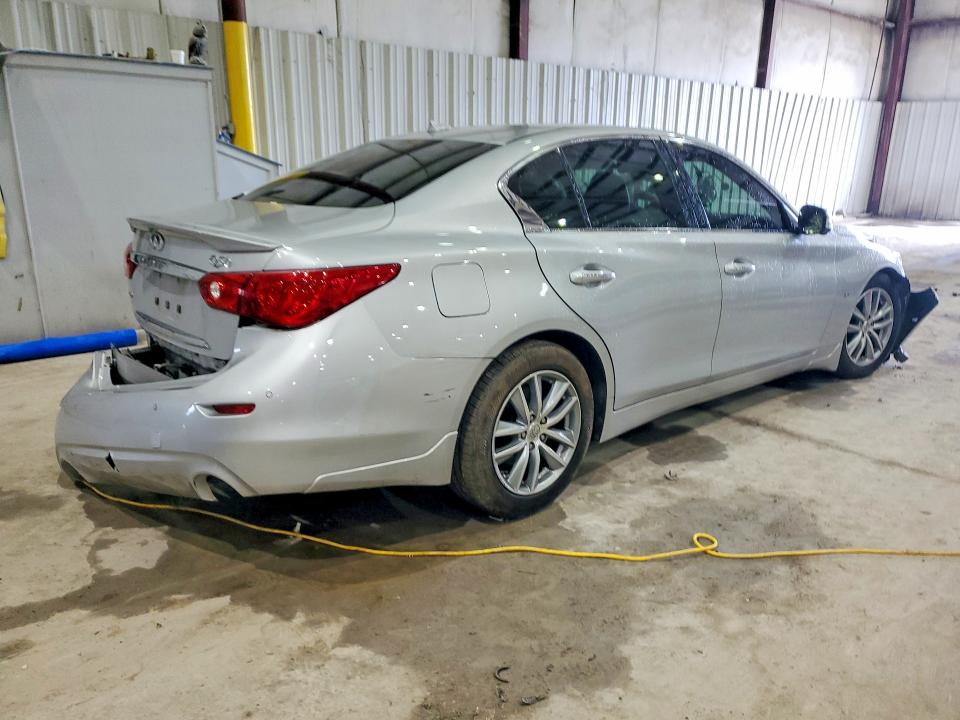 2015 Infiniti VIN JN1BV7AR8FM393816 COPART salvage auction — FRONT END, Ky - Cert Of Title-Salvage, sold $300 on 2026-07-22 (photo 3)