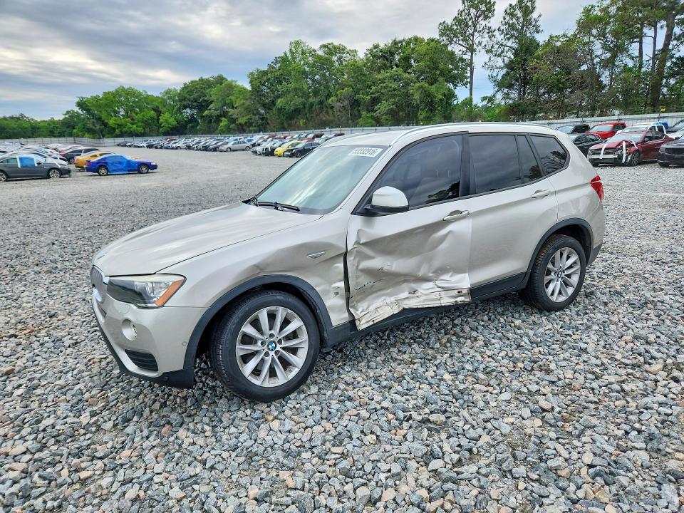 2017 BMW X3 VIN 5UXWX9C50H0T09205 COPART salvage auction — SIDE, Ga - Cert Of Title-Salvage, sold $2,100 on 2026-07-02 (photo 1)