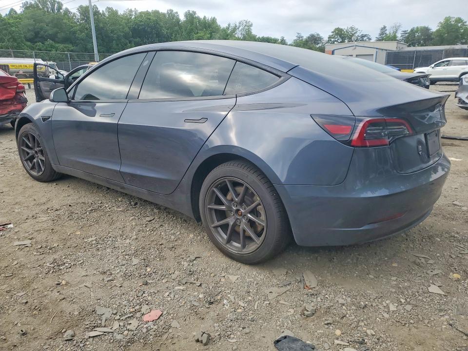 2023 Tesla Model 3 VIN 5YJ3E1EA0PF639383 COPART salvage auction — SIDE, Md - Cert Of Salvage > 75% Damage, sold $8,700 on 2026-07-02 (photo 2)