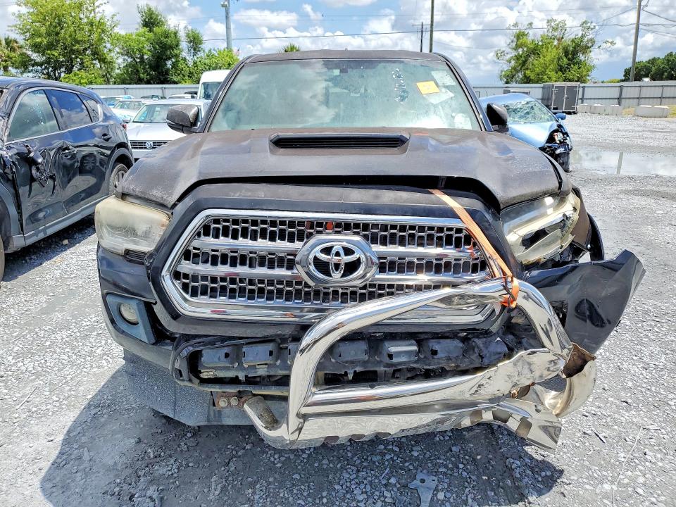 2017 Toyota Tacoma VIN 5TFRZ5CN9HX025483 COPART salvage auction — FRONT END, Fl - Certificate Of Title, sold $8,900 on 2026-07-09 (photo 5)