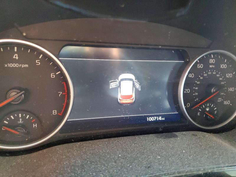 2021 Kia Seltos VIN KNDETCA23M7115252 COPART salvage auction — HAIL, Ia - Cert Of Title-Salvage Title, sold $3,250 on 2026-07-22 (photo 9)