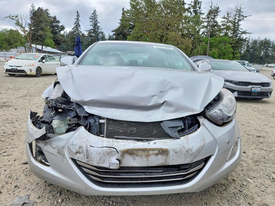 2013 Hyundai VIN KMHDH4AE7DU791309 COPART salvage auction — FRONT END, Wa - Bill Of Sale, sold $300 on 2026-07-07 (photo 5)