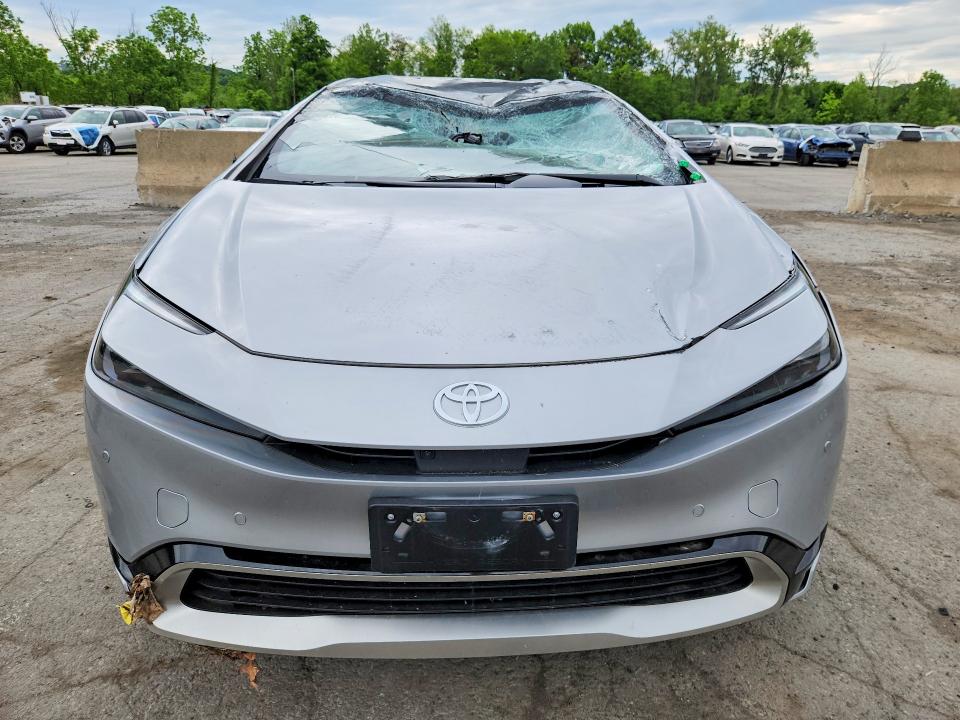 2025 Toyota Prius VIN JTDACACU1S3043473 COPART salvage auction — ROLLOVER, Ny - Mv-907A Salvage Certificate, sold $3,200 on 2026-07-16 (photo 5)