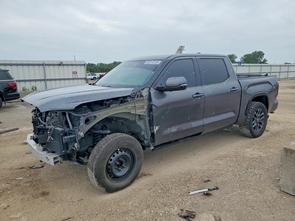 2022 Toyota Tundra VIN 5TFNA5DBXNX040757 COPART salvage auction — FRONT END, Mo - Salvage Certificate Of Title, sold $22,300 on 2026-07-23 (photo 1)