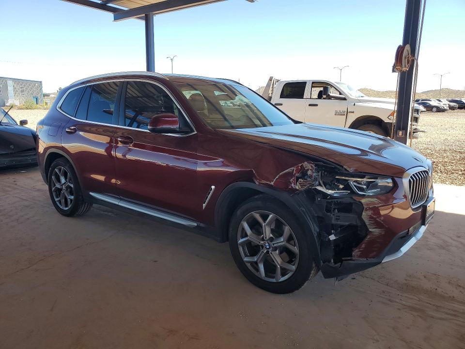 2023 BMW VIN 5UX53DP02P9N51562 COPART salvage auction — FRONT END, Az - Cert Of Title - Salvage, sold $18,200 on 2026-07-14 (photo 4)