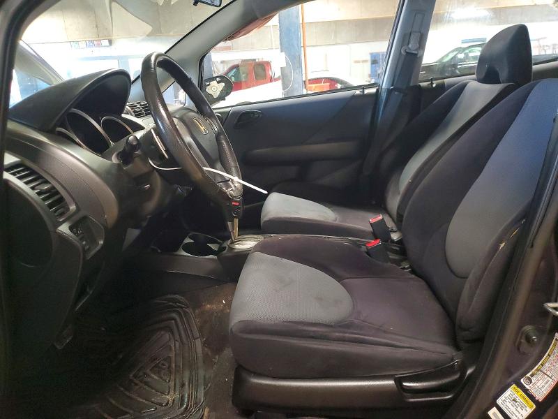 2008 Honda Fit VIN JHMGD38668S015047 COPART salvage auction — SIDE, In - Cert Of Title-Salvage Title, sold $675 on 2026-07-17 (photo 7)