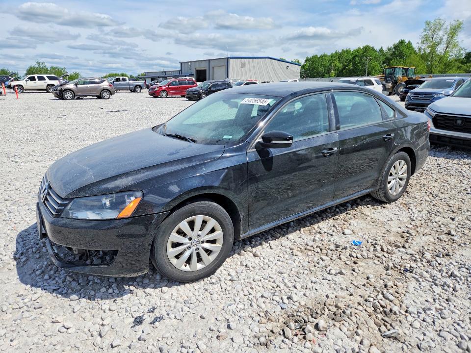 2013 Volkswagen Passat VIN 1VWAP7A37DC088175 COPART salvage auction — SIDE, MI - CERTIFICATE OF TITLE, sold $725 on 2026-07-09 (photo 1)