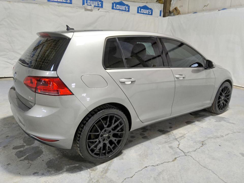 2015 Volkswagen Golf VIN 3VW217AU7FM100874 COPART salvage auction — MINOR DENT/SCRATCHES, Wv - Certificate Of Title, sold $2,350 on 2026-07-07 (photo 3)