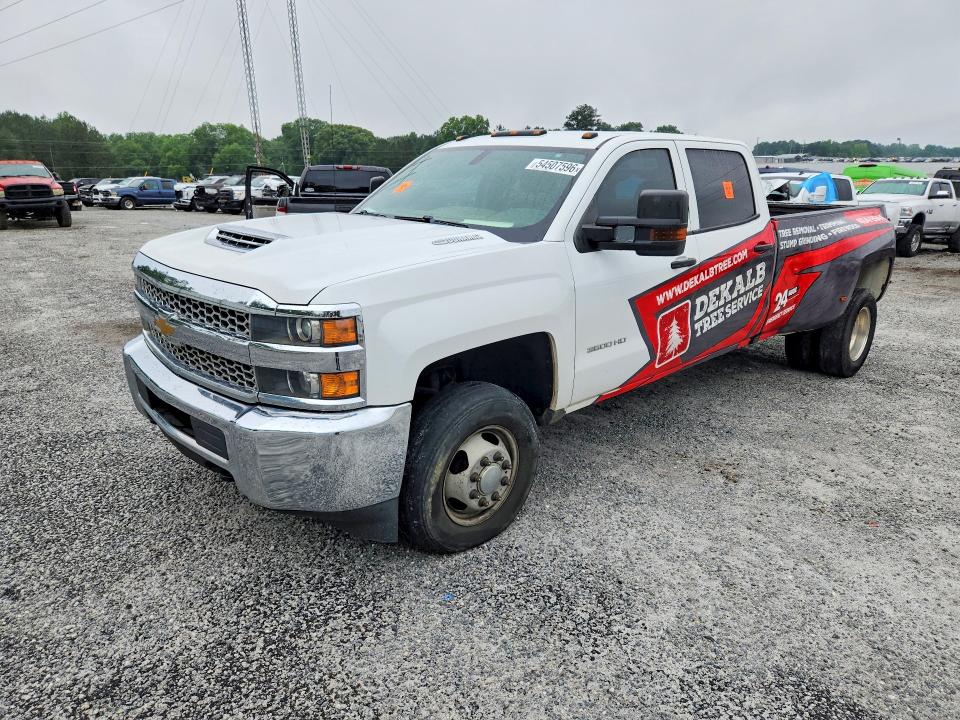 2019 Chevrolet Silverado VIN 1GC4KVEY4KF242992 COPART salvage auction — REAR END, Ga - Cert Of Title-Salvage, sold $9,500 on 2026-07-29 (photo 1)