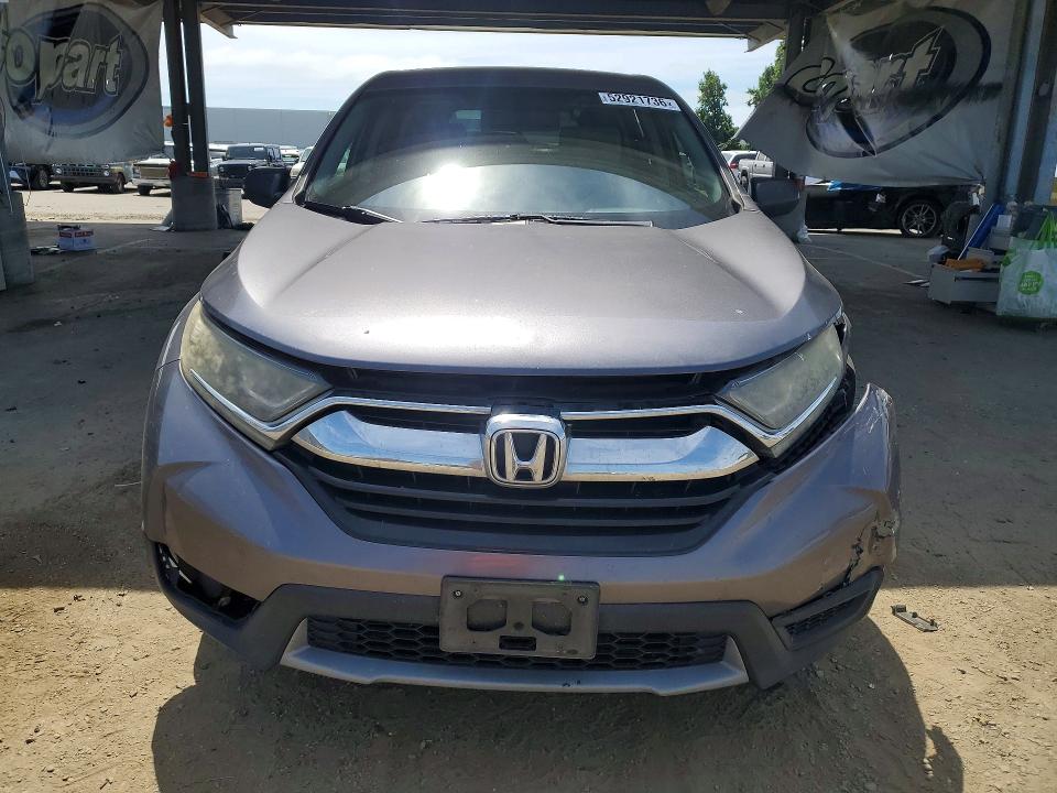 2017 Honda Cr-v VIN 7FARW5H38HE010181 COPART salvage auction — FRONT END, Ca - Salvage Certificate, sold $5,000 on 2026-07-16 (photo 5)
