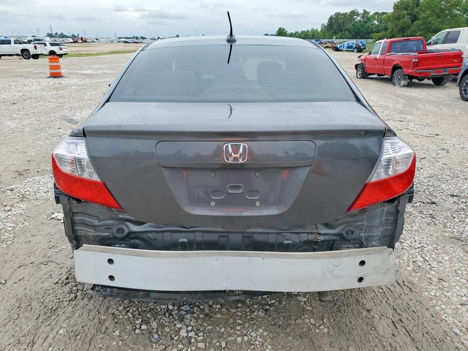 2012 Honda VIN JHMFB4F3XCS009261 COPART salvage auction — REAR END, Tx - Cert Of Title-Rebuilt Salvage, sold $400 on 2026-07-02 (photo 6)