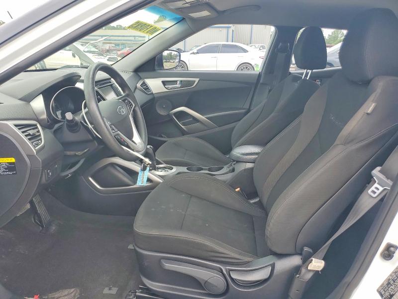 2016 Hyundai Veloster VIN KMHTC6AD7GU258748 COPART salvage auction — FRONT END, MS - CERTIFICATE OF TITLE (P), sold $425 on 2026-07-24 (photo 7)