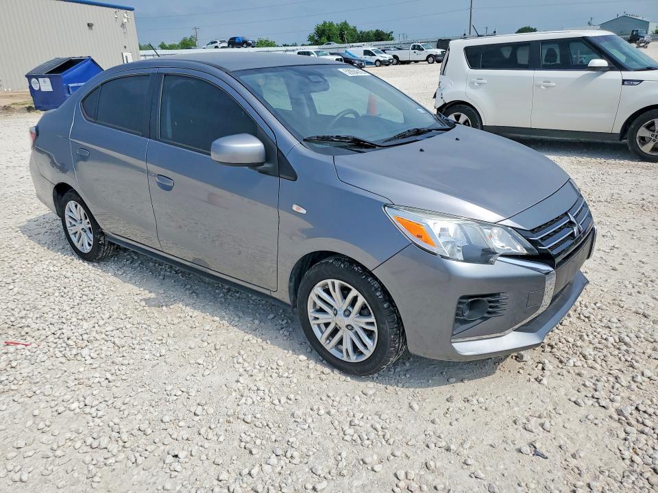 2021 Mitsubishi Mirage VIN ML32FUFJ6MHF01826 COPART salvage auction — SIDE, Tx - Salvage Vehicle Title, sold $2,550 on 2026-07-16 (photo 4)