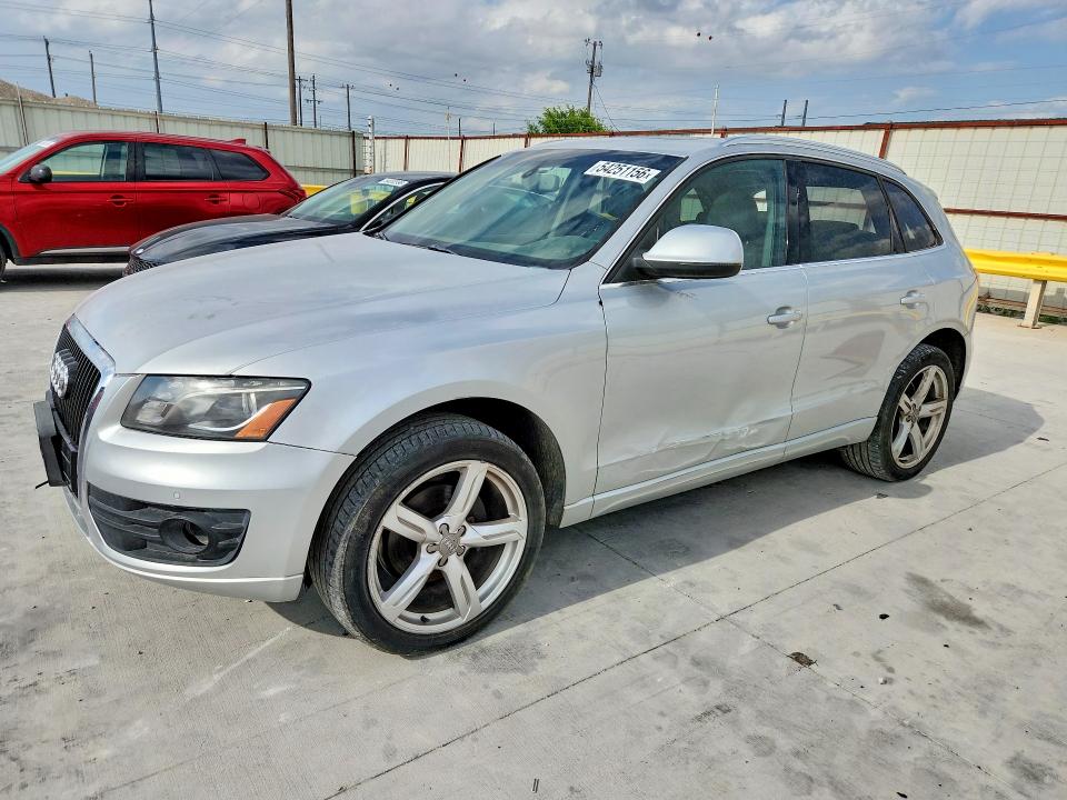 2010 Audi Q5 VIN WA1VKAFPXAA095506 COPART salvage auction — REAR END, TX - CERTIFICATE OF TITLE (P), sold $350 on 2026-07-21 (photo 1)