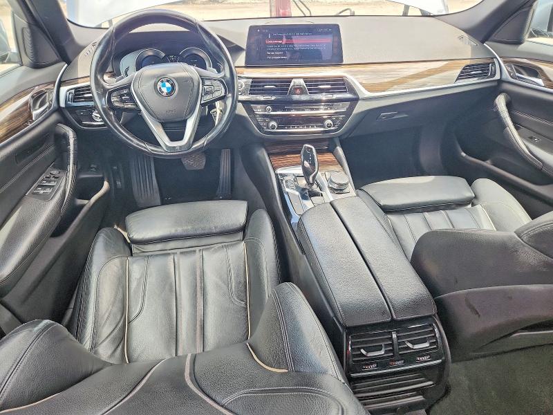 2018 BMW 5er VIN WBAJE5C53JWA93217 COPART salvage auction — WATER/FLOOD, Fl - Cert Of Title-Slvg Rebld Flood, sold $5,600 on 2026-07-10 (photo 8)