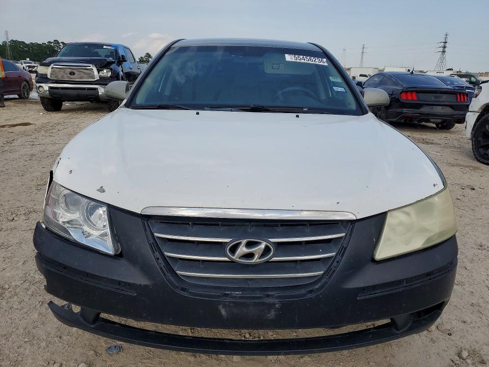 2009 Hyundai Sonata VIN 5NPET46CX9H546083 COPART salvage auction — FRONT END, Tx - Salvage Vehicle Title, sold $675 on 2026-07-28 (photo 5)