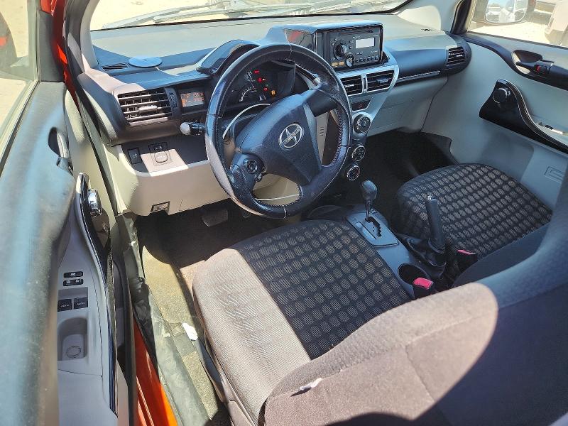 2012 Scion VIN JTNJJXB02CJ015665 COPART salvage auction — FRONT END, Ut - Salvage Certificate, sold $950 on 2026-07-10 (photo 8)