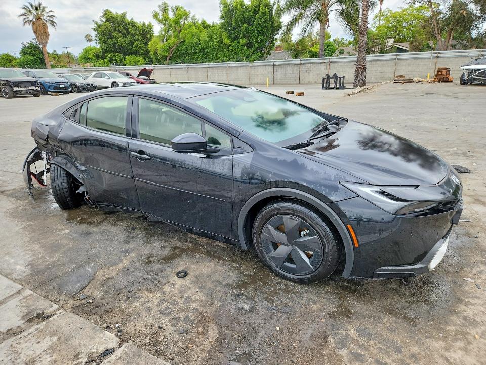 2026 Toyota Prius plug-in VIN JTDACACU1T3056855 COPART salvage auction — REAR END, CA - CERTIFICATE OF TITLE, sold $10,300 on 2026-07-21 (photo 4)