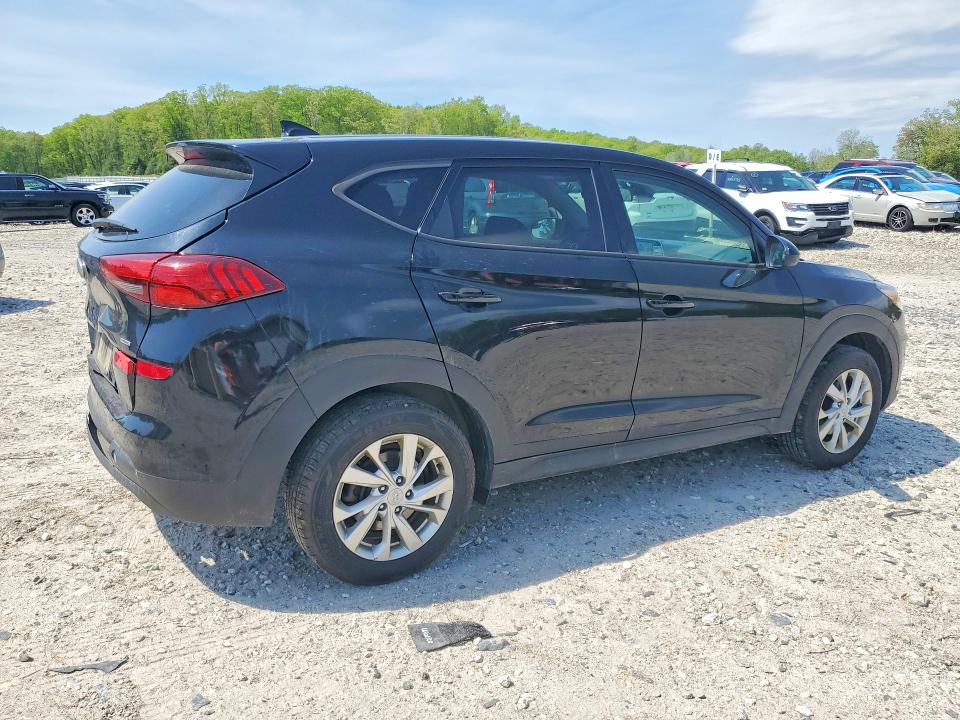 2021 Hyundai Tucson VIN KM8J2CA4XMU312001 COPART salvage auction — REAR END, Ma - Cert Of Title-Salvage, sold $5,500 on 2026-07-08 (photo 3)