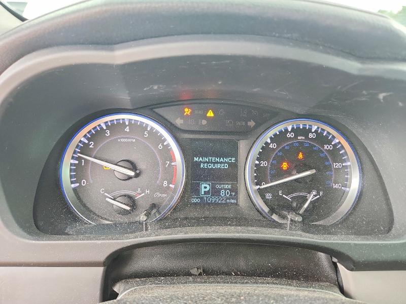 2015 Toyota VIN 5TDZKRFH2FS103381 COPART salvage auction — FRONT END, NC - SALVAGE CERTIFICATE OF TITLE, sold $7,100 on 2026-07-20 (photo 9)
