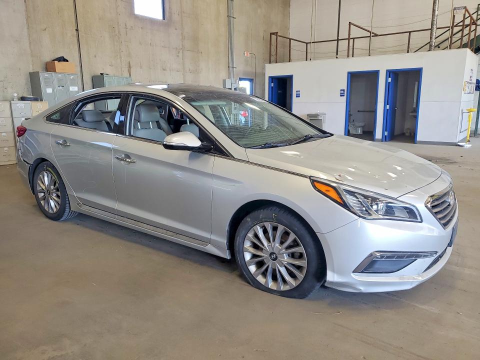2015 Hyundai VIN 5NPE34AF5FH026662 COPART salvage auction — VANDALISM, Mn - Cert Of Title-Salvage, sold $525 on 2026-07-09 (photo 4)