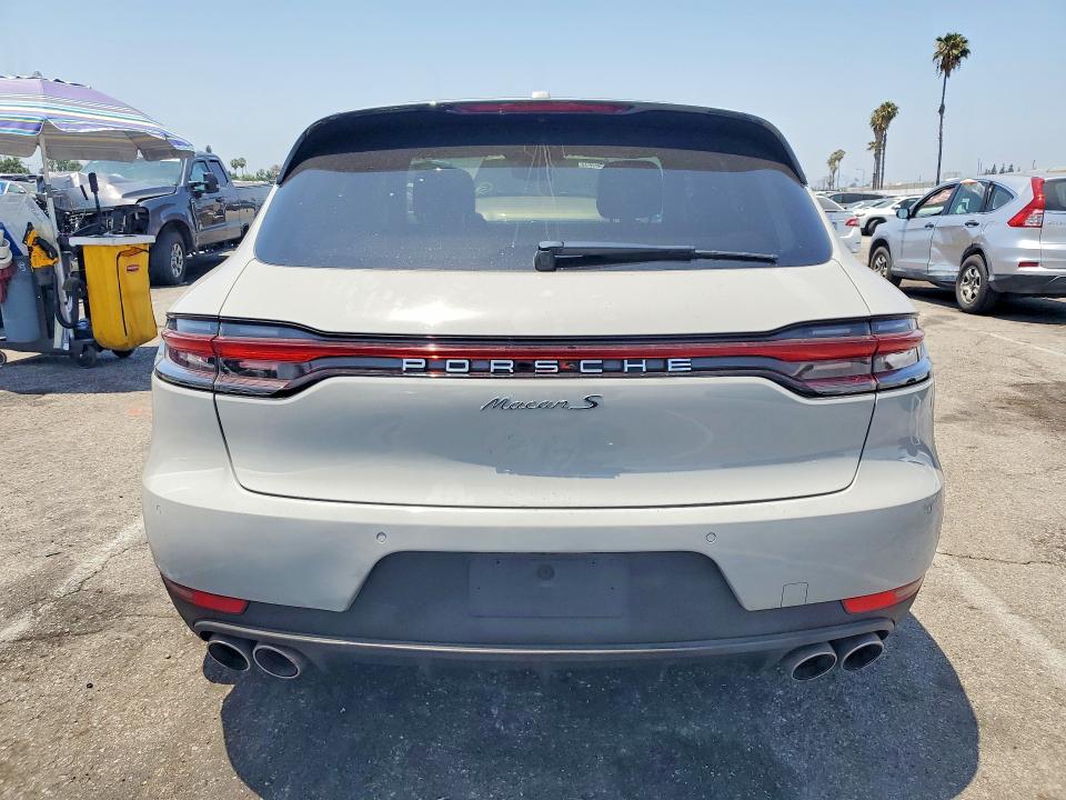 2020 Porsche Macan VIN WP1AB2A54LLB34287 COPART salvage auction — FRONT END, Ca - Salvage Certificate, sold $14,500 on 2026-07-10 (photo 6)