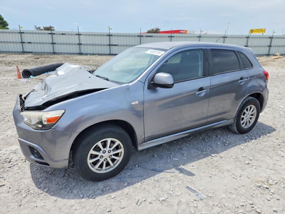 2012 Mitsubishi Outlander VIN JA4AP3AU9CZ001855 COPART salvage auction — FRONT END, IL - SALVAGE CERTIFICATE, sold $875 on 2026-07-06 (photo 1)