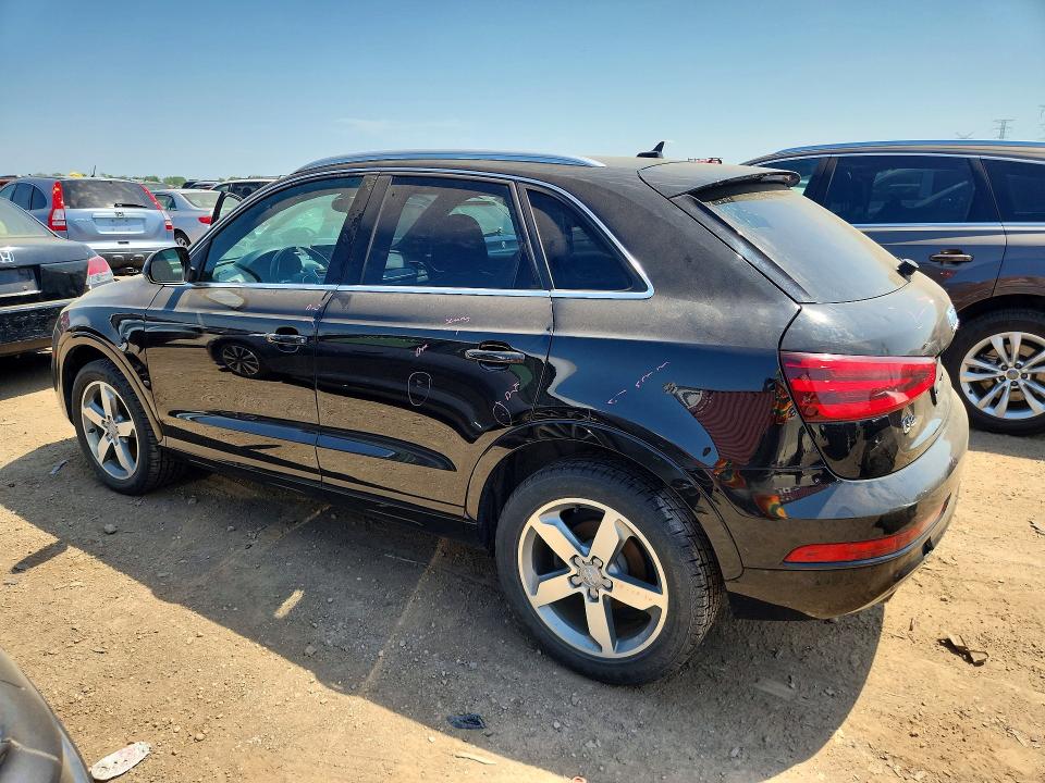 2015 Audi Q3 VIN WA1GFCFS7FR009123 COPART salvage auction — FRONT END, Il - Salvage Certificate, sold $4,050 on 2026-07-07 (photo 2)