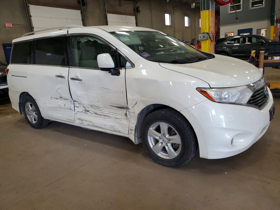 2016 Nissan Quest VIN JN8AE2KP5G9151387 COPART salvage auction — SIDE, Mn - Cert Of Title-Prior Salvage, sold $1,350 on 2026-07-07 (photo 4)