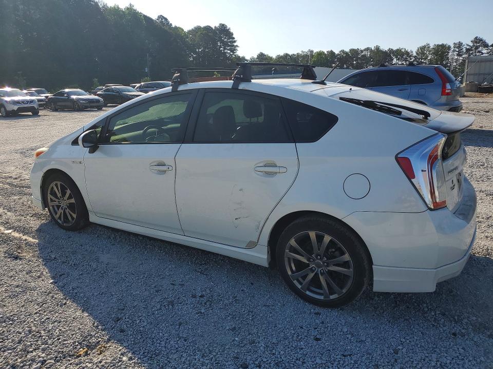 2014 Toyota Prius VIN JTDKN3DU3E1786189 COPART salvage auction — FRONT END, Ga - Cert Of Title-Salvage, sold $3,100 on 2026-07-06 (photo 2)