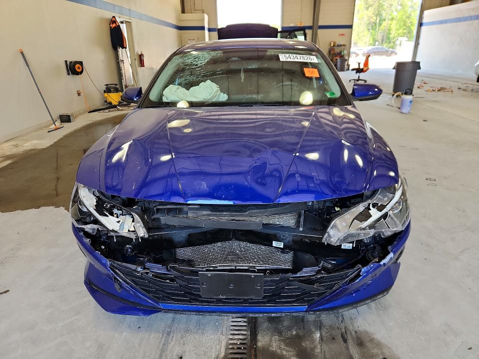 2023 Hyundai Elantra VIN KMHLL4AG8PU578580 COPART salvage auction — FRONT END, Va - Cert Of Title - Salvage, sold $2,750 on 2026-07-02 (photo 5)