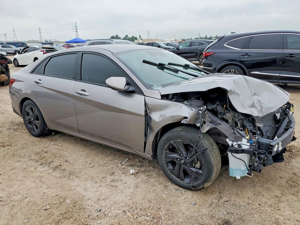 2023 Hyundai Elantra VIN KMHLM4AJ8PU083367 COPART salvage auction — FRONT END, Tx - Salvage Vehicle Title, sold $2,550 on 2026-07-24 (photo 4)