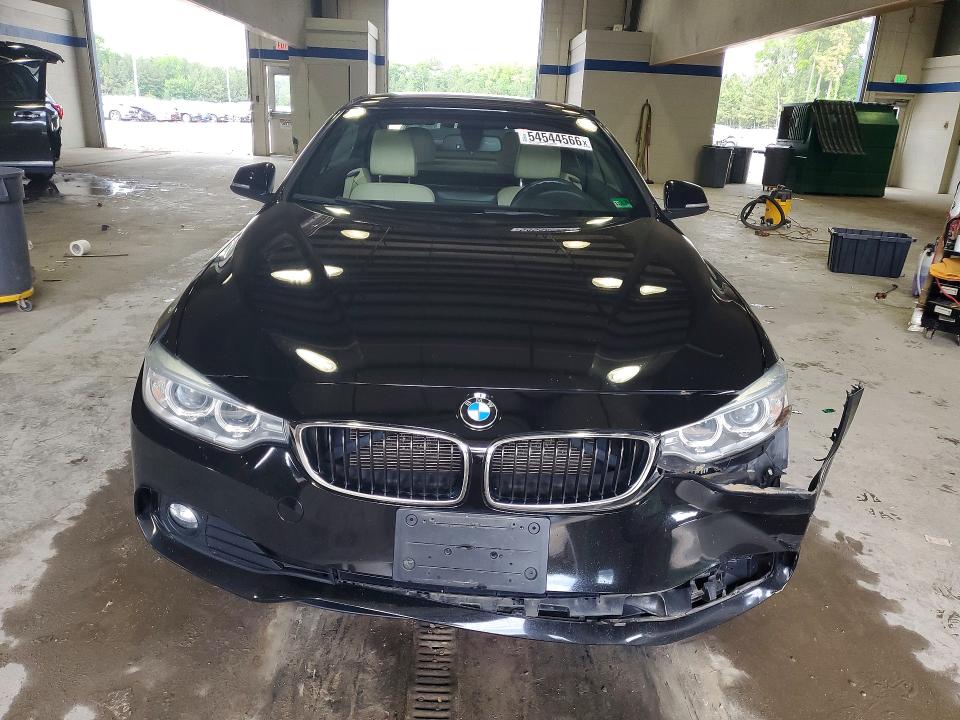 2015 BMW 4er VIN WBA3V5C52FP753254 COPART salvage auction — FRONT END, Va - Cert Of Title - Salvage, sold $2,950 on 2026-07-02 (photo 5)