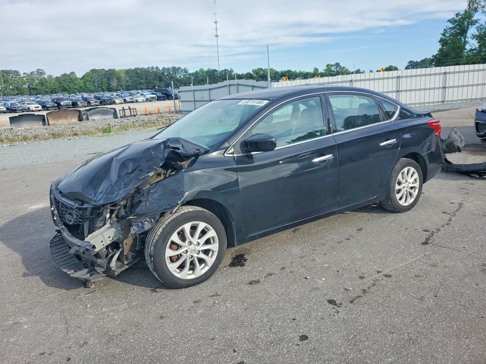 2018 Nissan Sentra VIN 3N1AB7AP1JL633830 COPART salvage auction — FRONT END, Nc - Salvage Certificate Of Title, sold $1,050 on 2026-07-02 (photo 1)