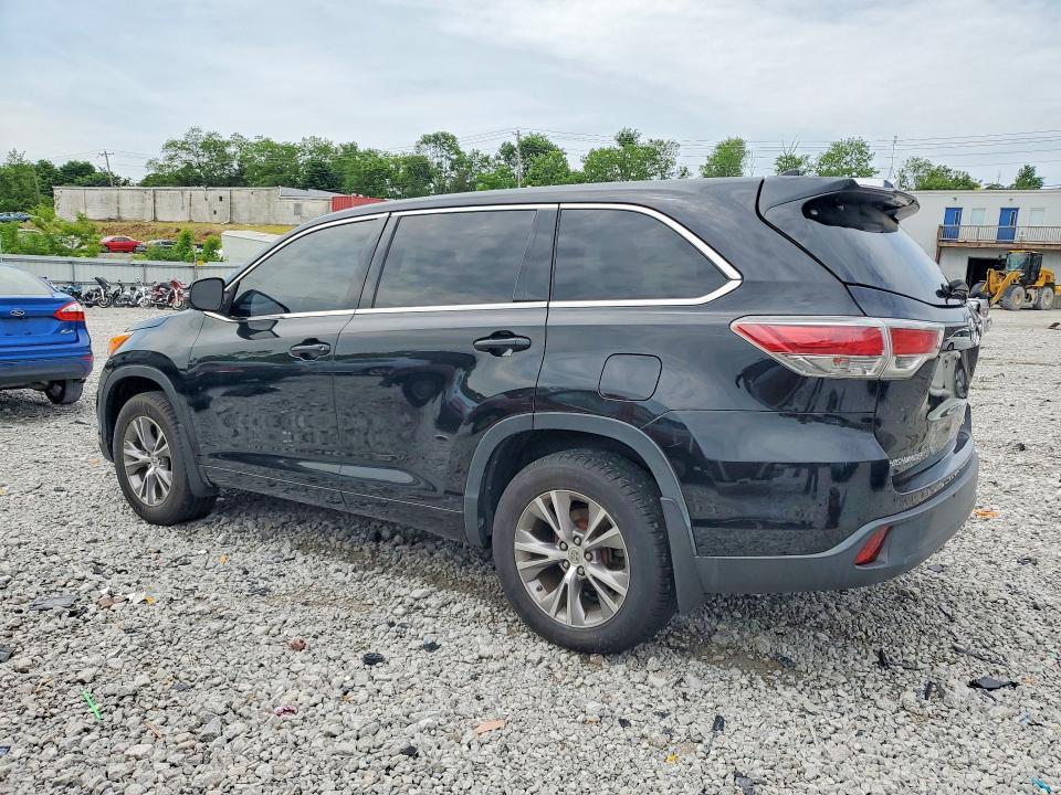 2014 Toyota Highlander VIN 5TDBKRFH4ES017232 COPART salvage auction — MINOR DENT/SCRATCHES, Oh - Cert Of Title-Salvage, sold $6,000 on 2026-07-31 (photo 2)