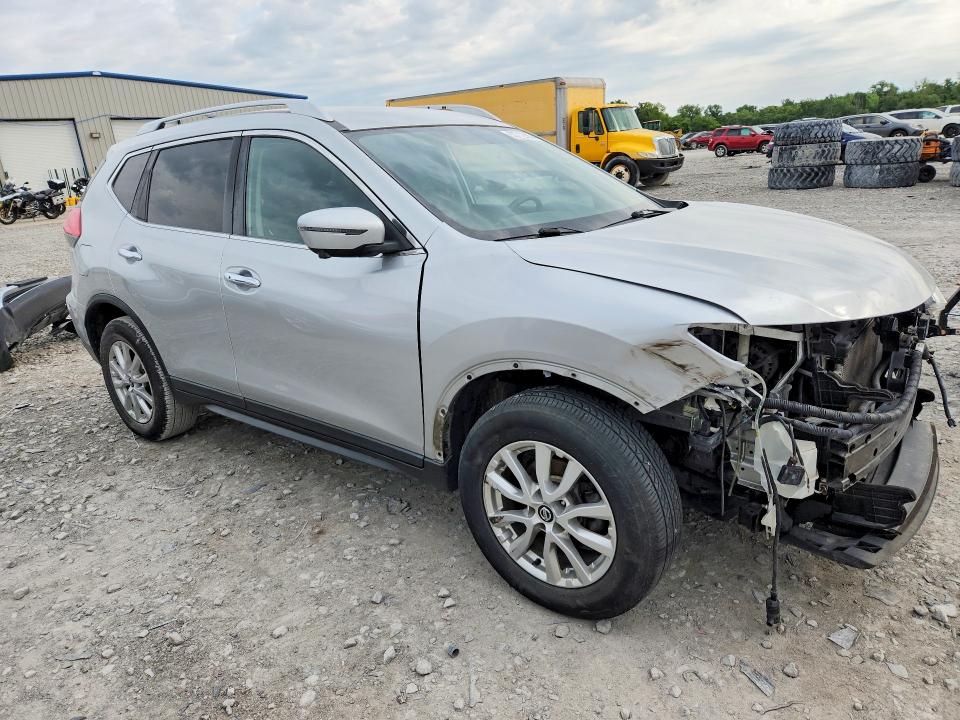 2017 Nissan Rogue VIN KNMAT2MV1HP601059 COPART salvage auction — FRONT END, Il - Salvage Certificate, sold $2,500 on 2026-07-27 (photo 4)