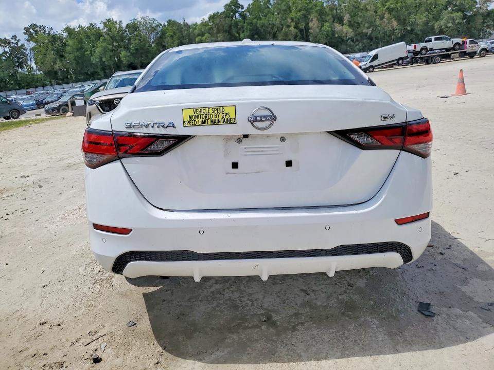2024 Nissan Sentra VIN 3N1AB8CV3RY231050 COPART salvage auction — FRONT END, Fl - Certificate Of Title, sold $6,300 on 2026-07-22 (photo 6)