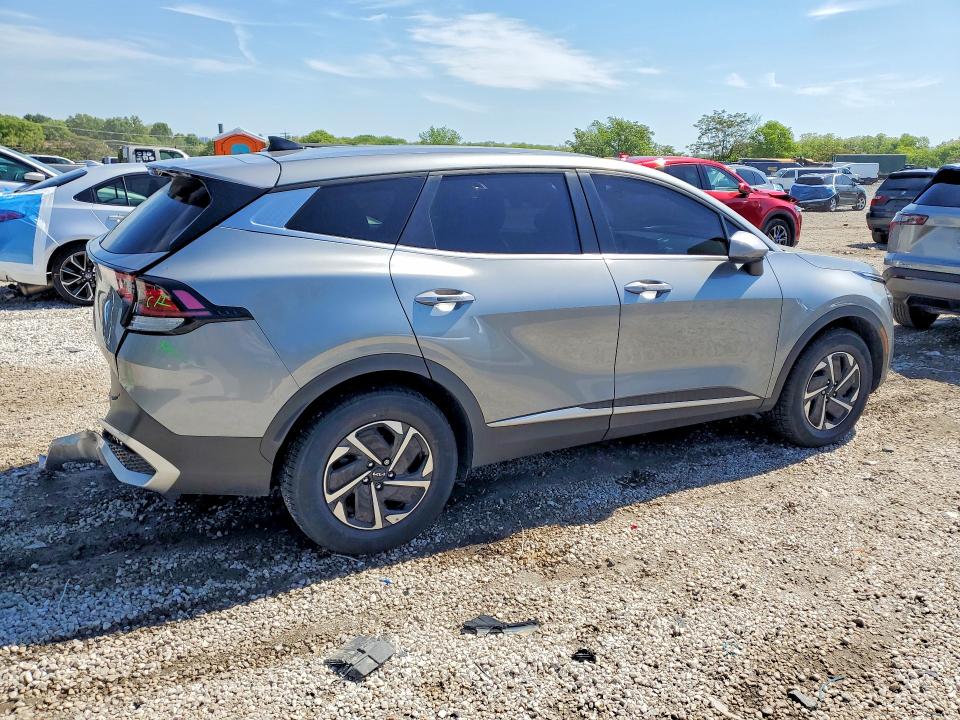2024 Kia Sportage VIN KNDPUCDG0R7122227 COPART salvage auction — REAR END, Id - Salvage Certificate Of Title, sold $3,600 on 2026-07-28 (photo 3)